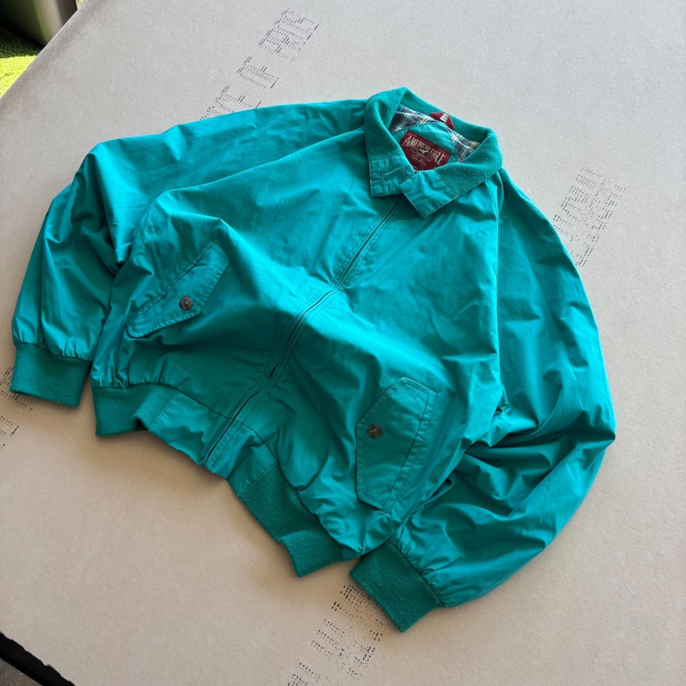 Vintage 90s American Eagle Harrington Bomber Jacket